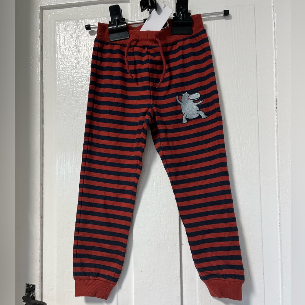 NWT Boys Name it sweatpant jogger stripped size 5